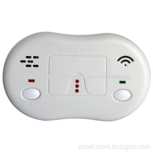 9V Battery-operated Carbon Monoxide Detector with LCD Display